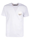 VERSACE JEANS COUTURE ROUND CHEST LOGO T-SHIRT,B3GZA7TI30319 K41