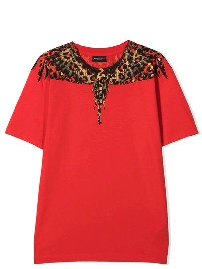 Marcelo Burlon County Of Milan Kids' Marcelo Burlon In Red