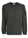 Stone Island Cotton Sweatshirt In Muschio
