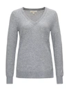 Michael Michael Kors Cashmere Jumper In Pearl Heather