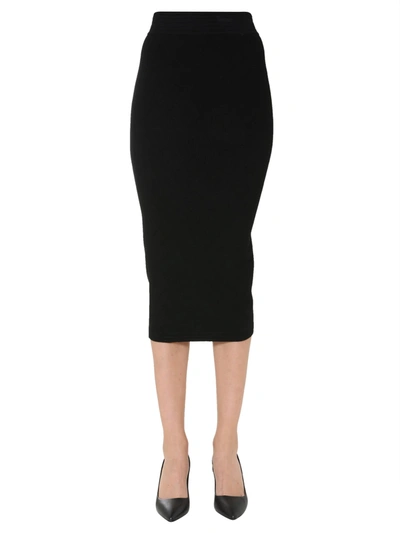 Balmain Pencil Skirt In Nera