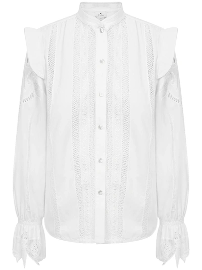 Etro Shirt In Bianco