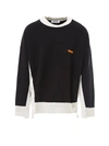 Ambush Crew Neck Sweatshirt In Navy