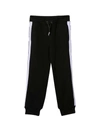 Givenchy Branded Sweatpants In Black In Nero