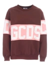 GCDS GCDS BAND LOGO CREWNECK,11576165