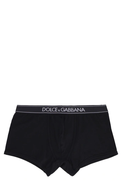 Dolce & Gabbana Pack Of Two Slip In Nero