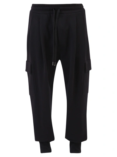 Dolce & Gabbana Cargo Trousers In Black