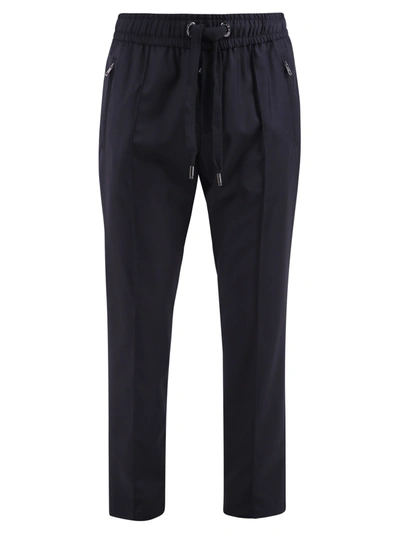 Dolce & Gabbana Slim Fit Trousers In Black