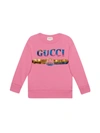 GUCCI PINK SWEATSHIRT,561658/XJAMP 5412 PINK LADY