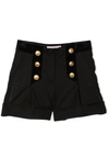 Alberta Ferretti Junior Shorts Neri Bambina In Black