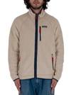 Patagonia Retro Pile Logo-patch Jacket In El Cap Khaki