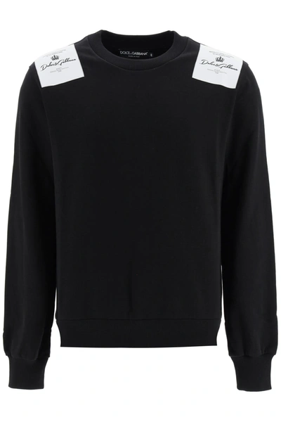 Dolce & Gabbana Fleece In Black