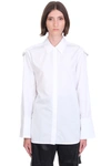 HELMUT LANG SHIRT IN WHITE COTTON,11635774