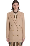 BALMAIN BLAZER IN LEATHER colour WOOL,11635509