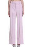 GIVENCHY PANTS IN ROSE-PINK WOOL,11635014