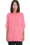GIVENCHY KNITWEAR IN ROSE-PINK CASHMERE,11634972