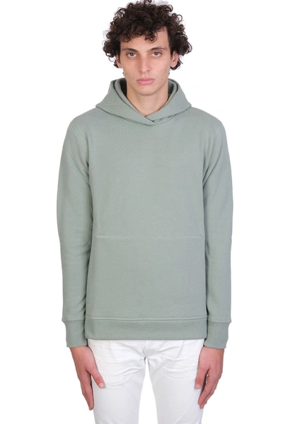 John Elliott Sweatshirt In Green Cotton