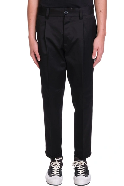 Pt01 Pants In Black Wool