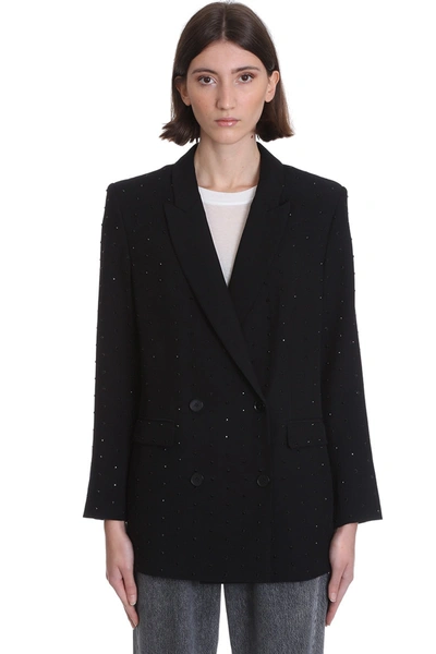 Iro Neill Blazer In Black Viscose