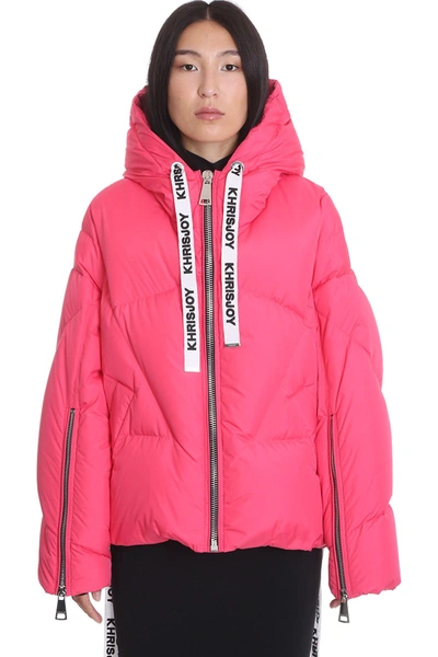 Khrisjoy Puffer Puffer In Fuxia Polyester