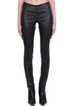 DROME PANTS IN BLACK LEATHER,11637983
