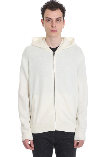 Z Zegna Cardigan In White Wool