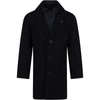 FAY BLUE COAT FOR BOY WITH LOGO,11648110