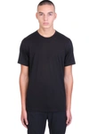 Theory Short Sleeve Regular Fit T-shirt In Black