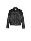 SAINT LAURENT CLASSIC DENIM LAMB SKIN JACKET,11660749