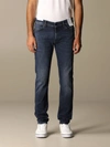 PT01 PT JEANS PT JEANS IN SUPER SLIM STRETCH USED DENIM,C5DJ05Z30MIN OA30 MS75