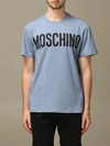 MOSCHINO COUTURE CREW NECK T-SHIRT WITH LOGO,11671985