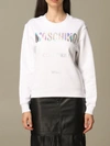 MOSCHINO COUTURE SWEATSHIRT WITH MIRROR PRINT,11671912