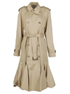 JW ANDERSON BEIGE COTTON TRENCH COAT RAINCOAT,11643480