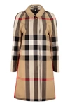 BURBERRY CHECKED PRINT COAT,8035885122829 A7028