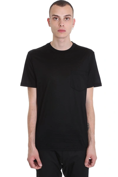 Lanvin T-shirt In Black Cotton