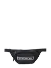 Givenchy Black Nylon Pouch In Nero