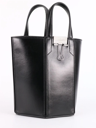 Off-white Vintage Allen Bucket Bag In Black