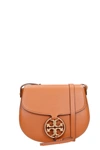 TORY BURCH MILLER METAL SHOULDER BAG IN LEATHER colour LEATHER,11635206