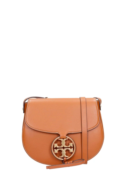 Tory Burch Miller Metal Shoulder Bag In Leather Color Leather