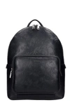 VERSACE BACKPACK IN BLACK LEATHER,11633447