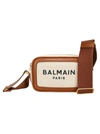 BALMAIN CANVAS B-ARMY CAMERA BAG,11685260