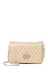 Badgley Mischka Studio Crossbody Bag In Gold