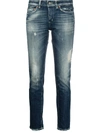 DONDUP BLEACHED WASH DISTRESS JEANS