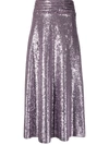 BROGNANO SEQUINNED A-LINE MAXI SKIRT