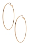 14th & Union Classic 50mm Hoop Earrings In Gold