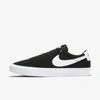 Nike Unisex  Sb Zoom Blazer Low Pro Gt Skate Shoes In Black