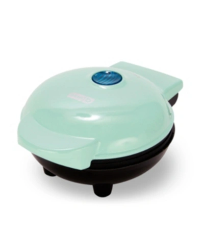 Dash Gingerbread Mini Waffle Maker In Aqua