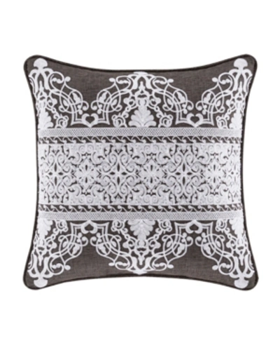 J Queen New York Flint Decorative Pillow, 20" X 20" In Multi