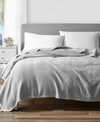 Nautica Chevron Grey Blanket In Gray