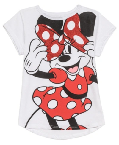 Disney Kids' Girls  Minnie Mouse Tee Toddler In White